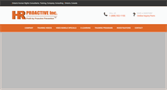 Desktop Screenshot of hrproactive.com